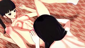 lesbisk sex,fisse spiser